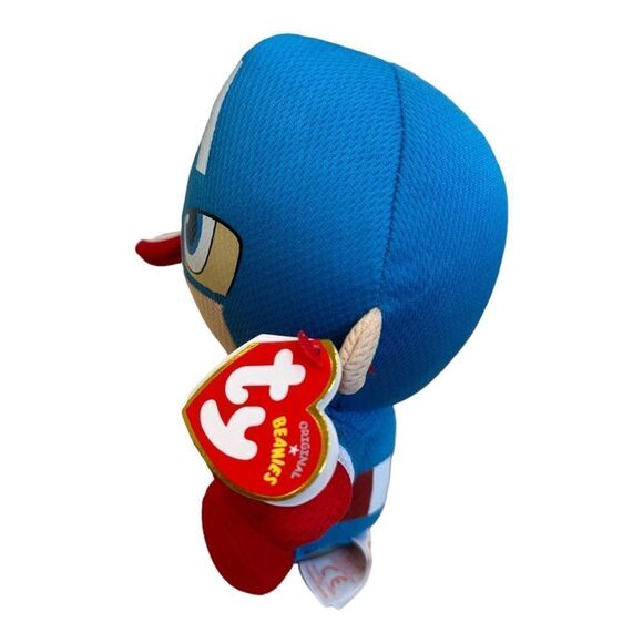 NWT - TY Beanies - Captain America - Picture 3 of 5